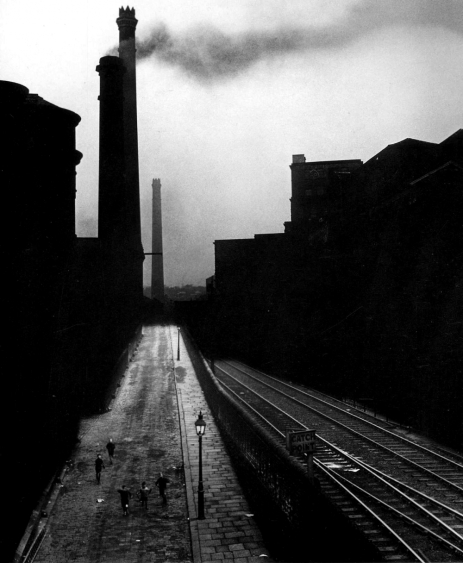 Bill Brandt: Halifax, 1937 - smoke drawn into shot